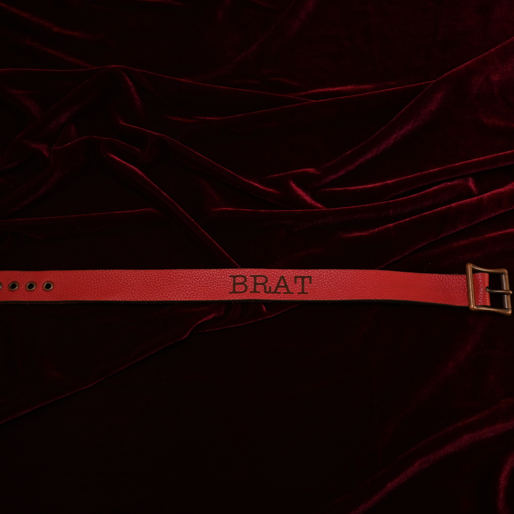 Crimson "Brat" Collar image 3