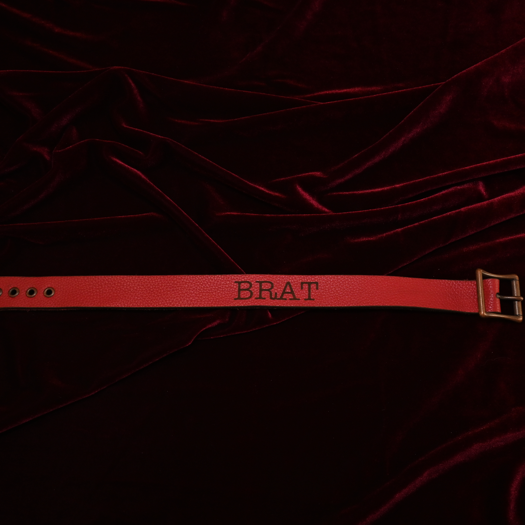 Crimson "Brat" Collar image 3