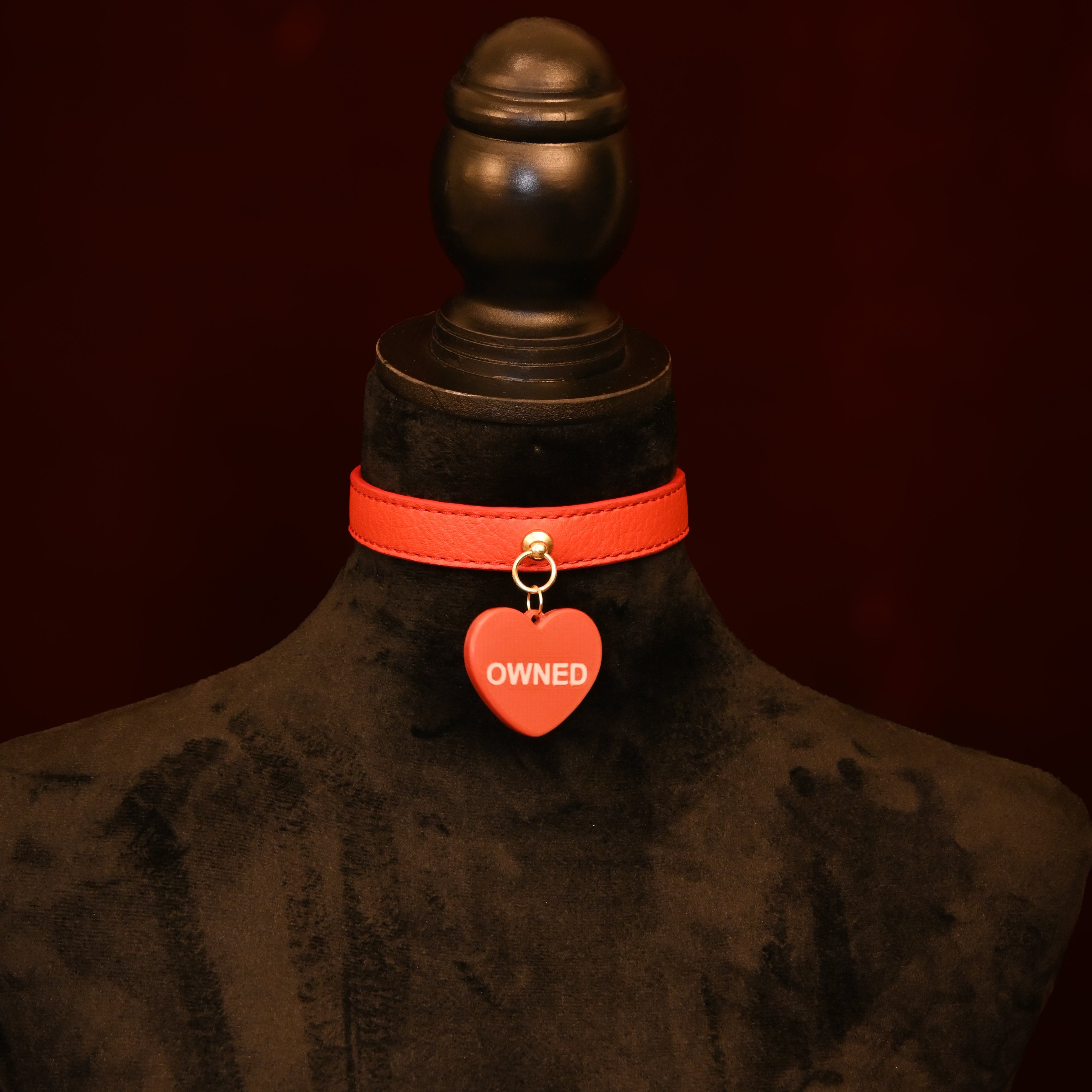 Conversation Heart Collar - FULLY CUSTOMIZABLE