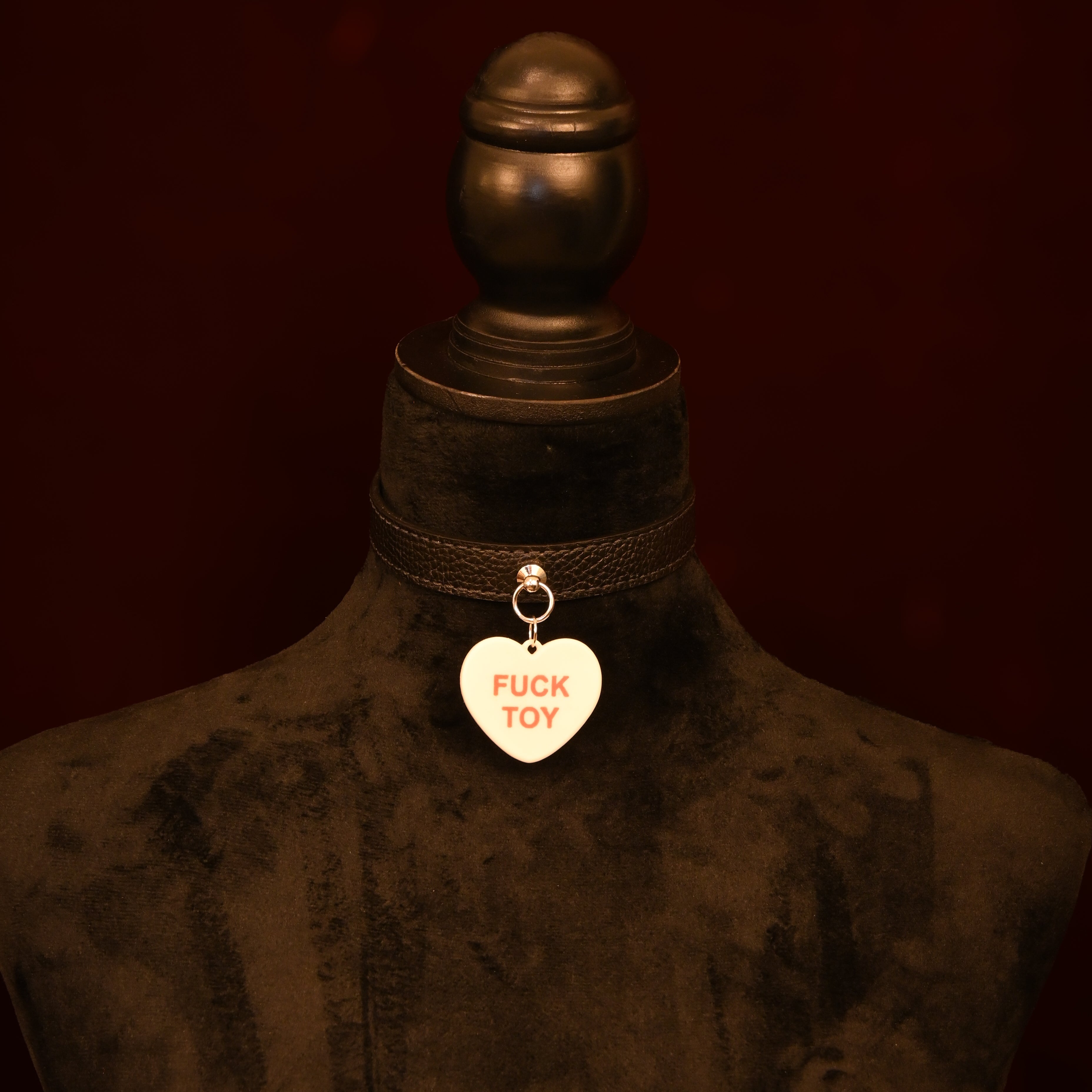 Conversation Heart Collar