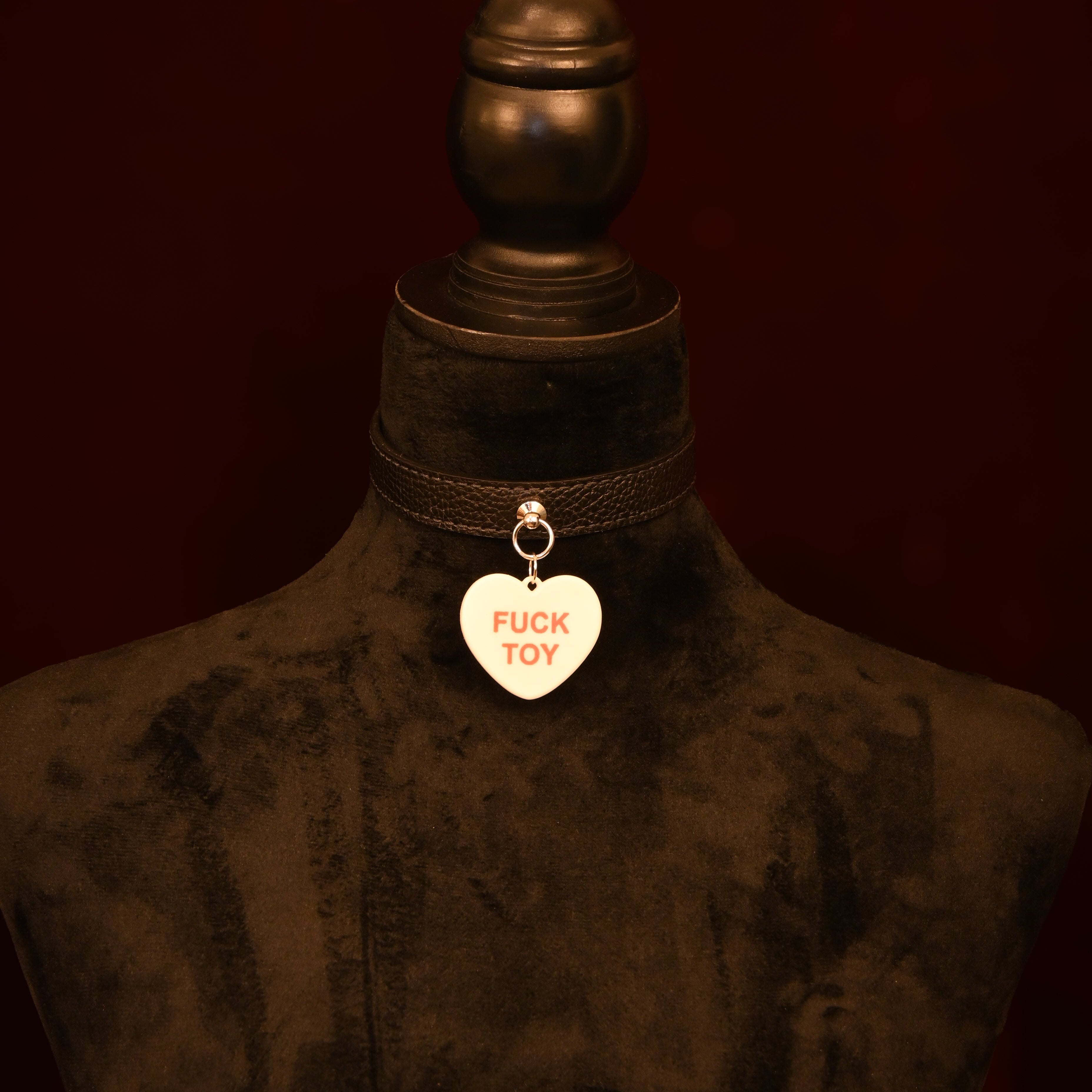 Conversation Heart Collar - FULLY CUSTOMIZABLE