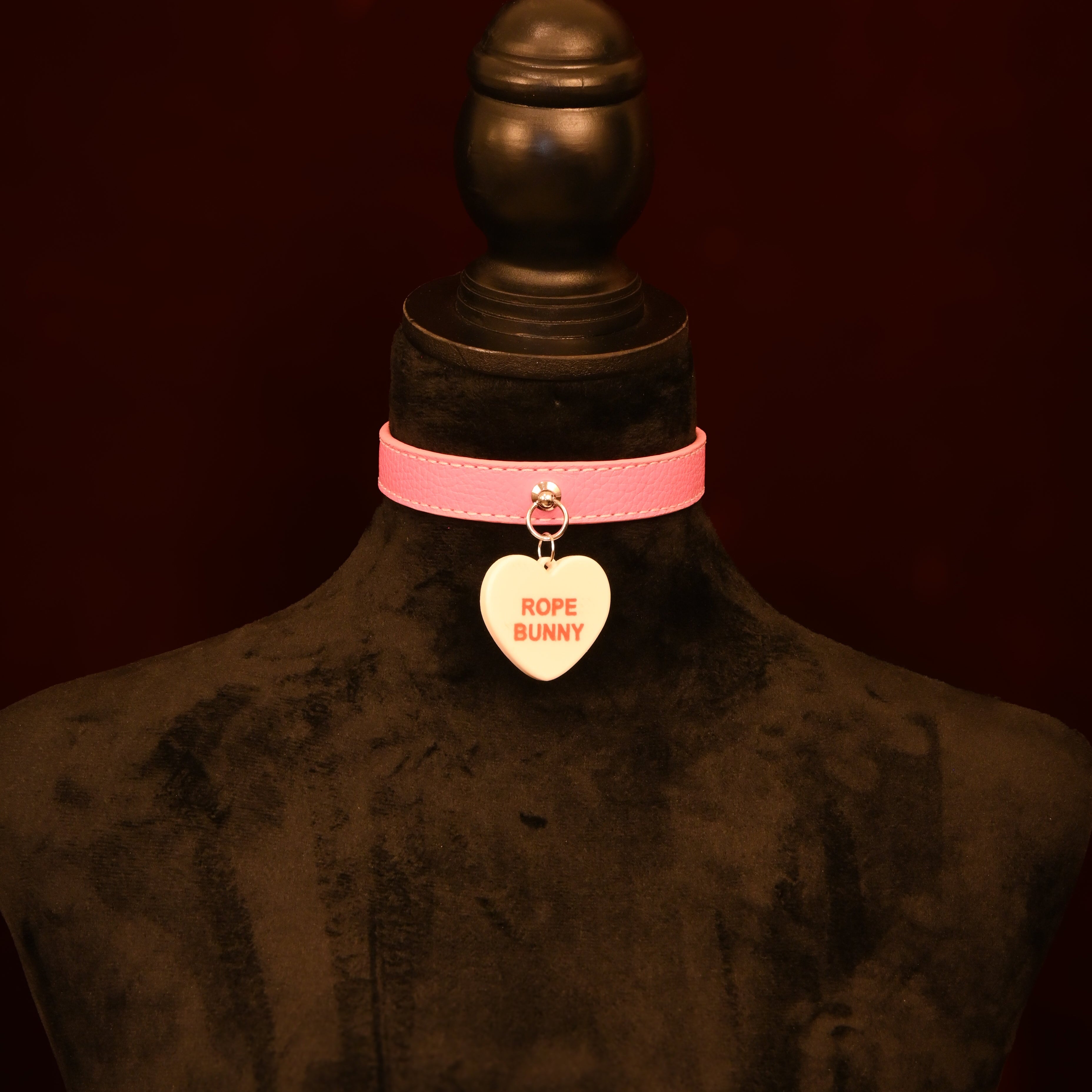 Conversation Heart Collar - FULLY CUSTOMIZABLE