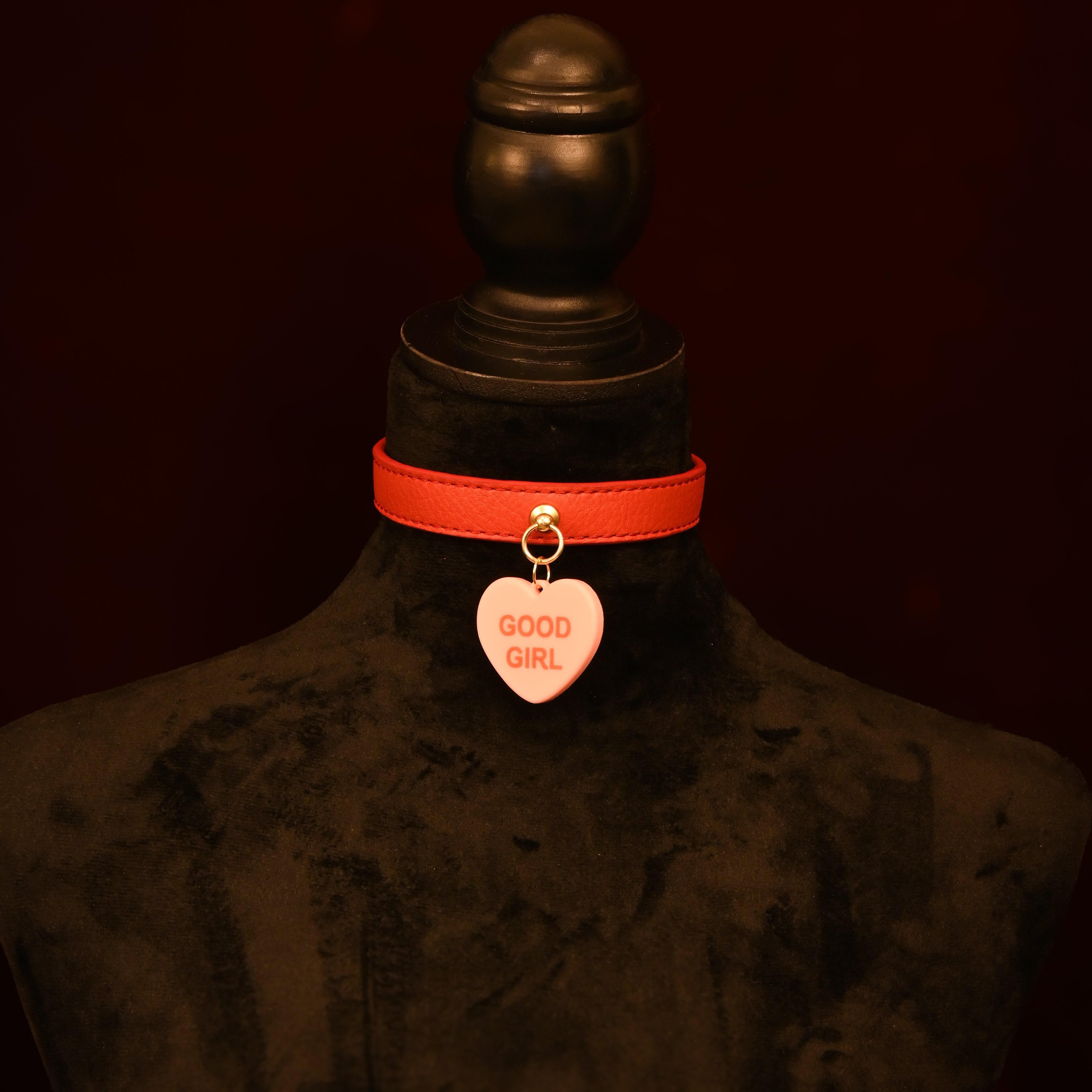 Conversation Heart Collar - FULLY CUSTOMIZABLE