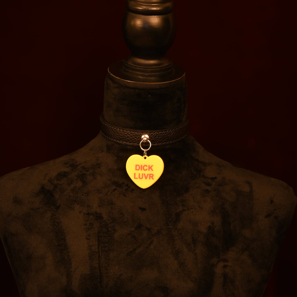 Conversation Heart Collar