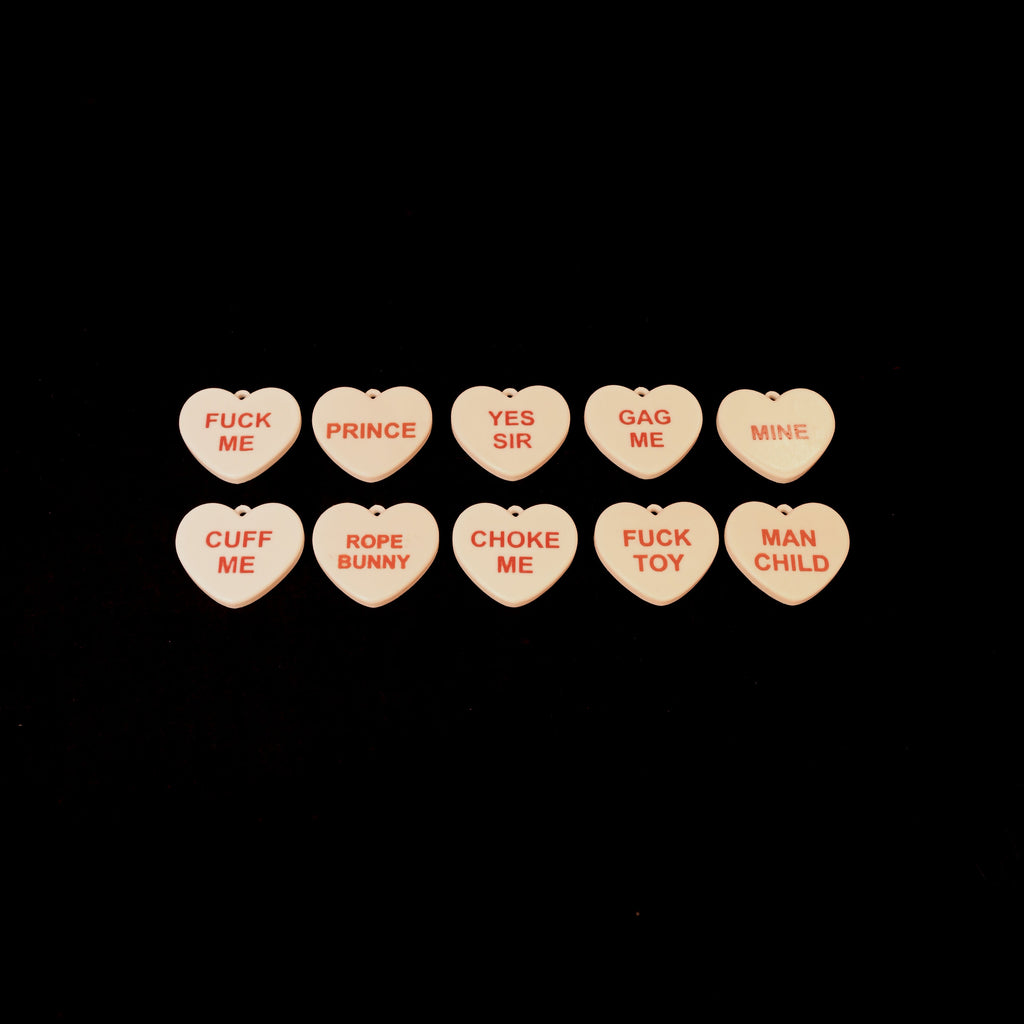 Conversation Heart Collar - FULLY CUSTOMIZABLE