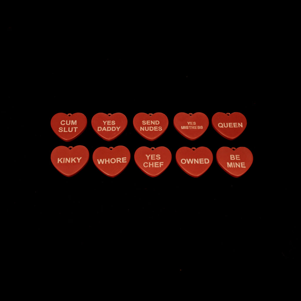 Conversation Heart Collar - FULLY CUSTOMIZABLE