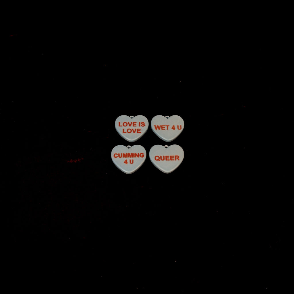 Conversation Heart Collar - FULLY CUSTOMIZABLE