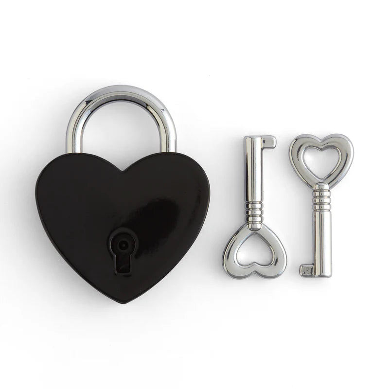 Heart Padlock Set