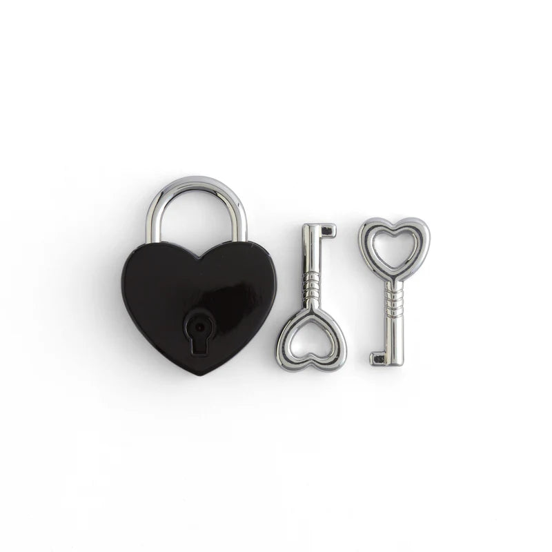 Heart Padlock Set