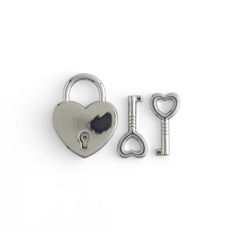 Heart Padlock Set