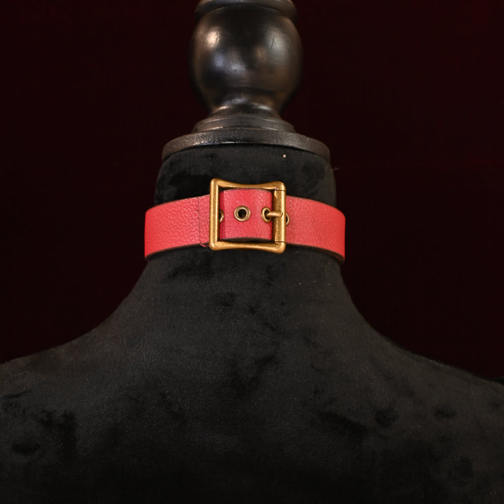 Crimson "Yes Sir" Collar image 1