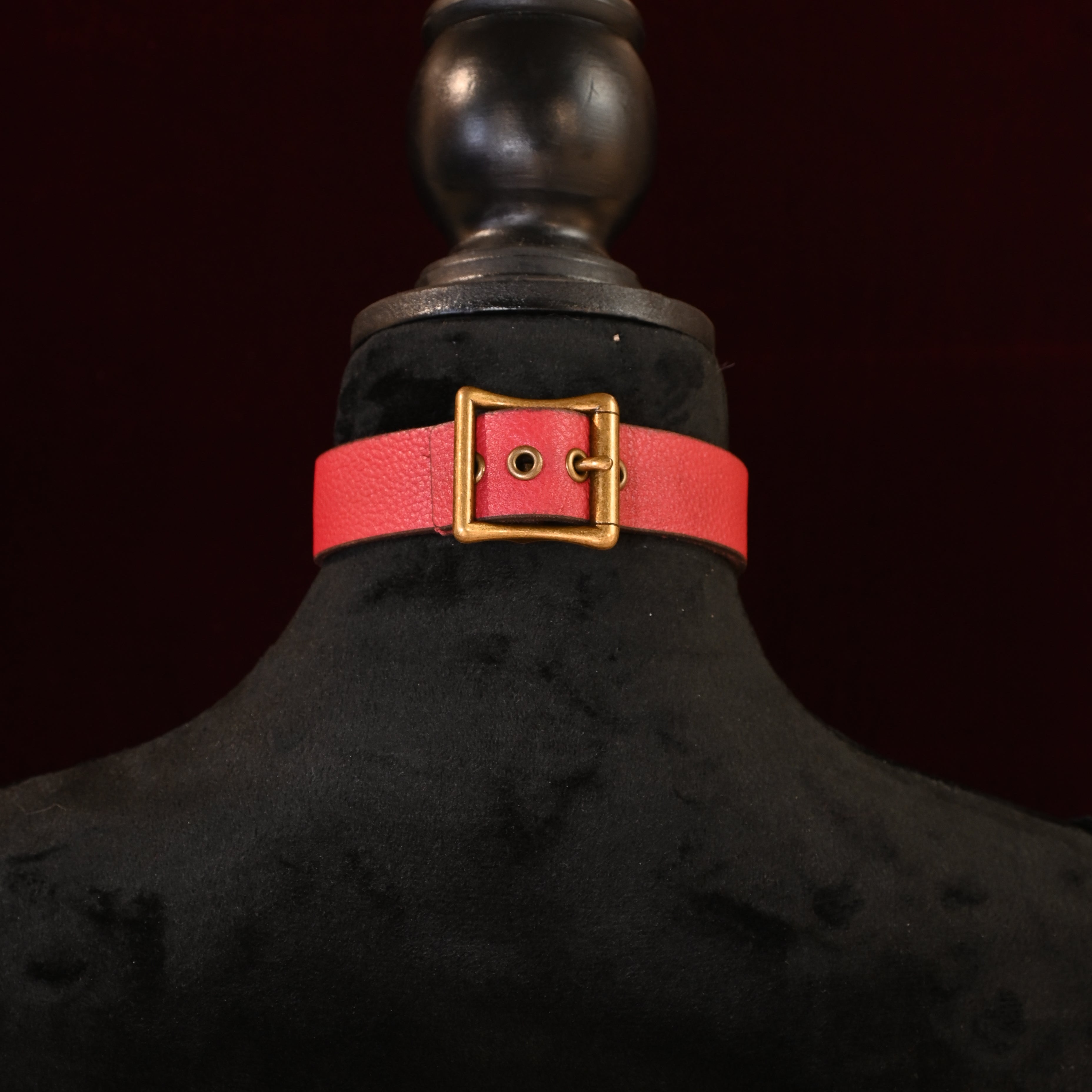 Crimson "Yes Sir" Collar image 1