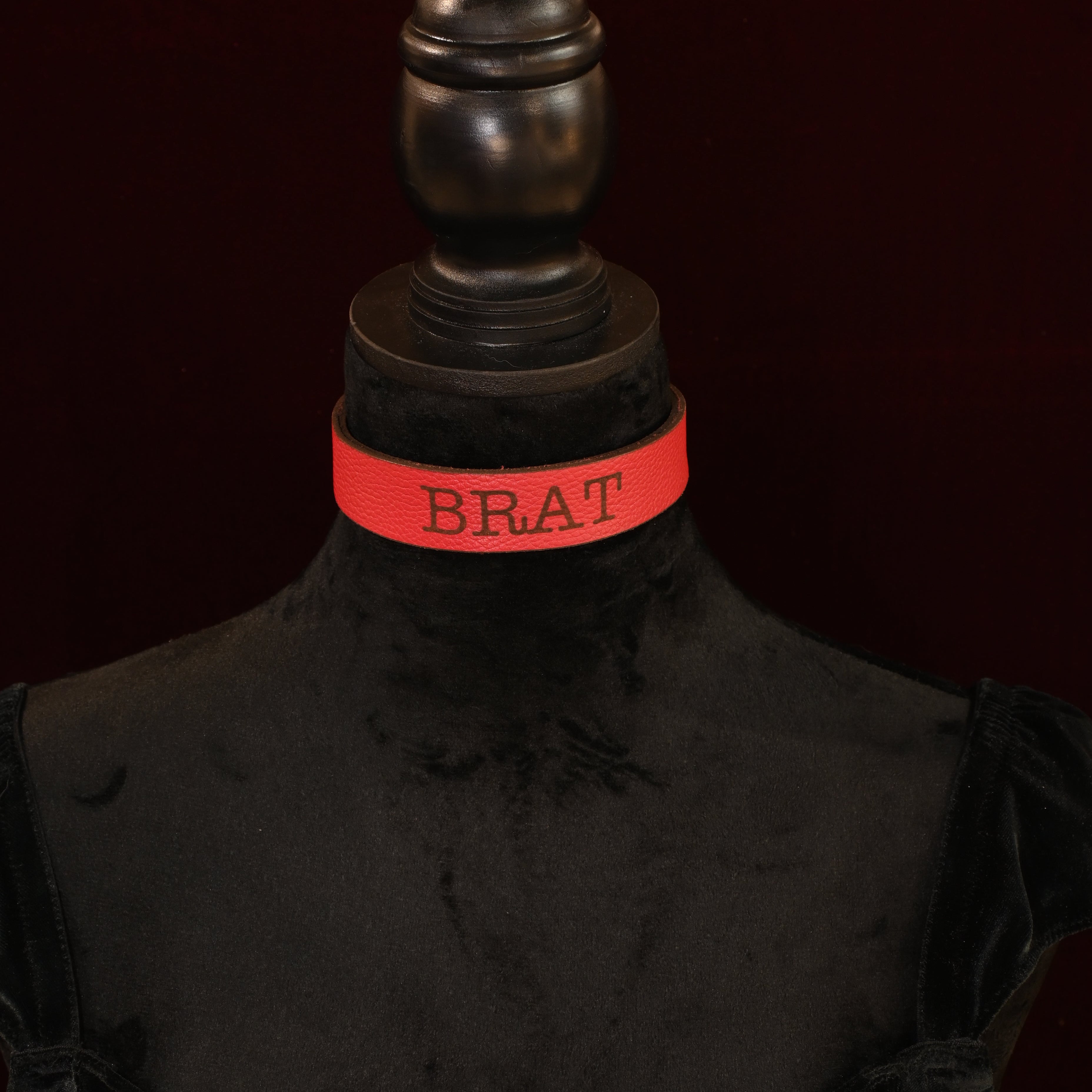 Crimson "Brat" Collar image 0